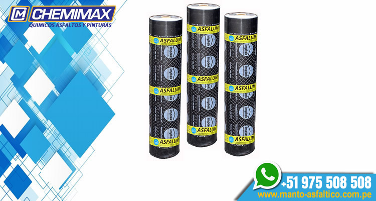 venta manto asfaltico aluminizado asfalum