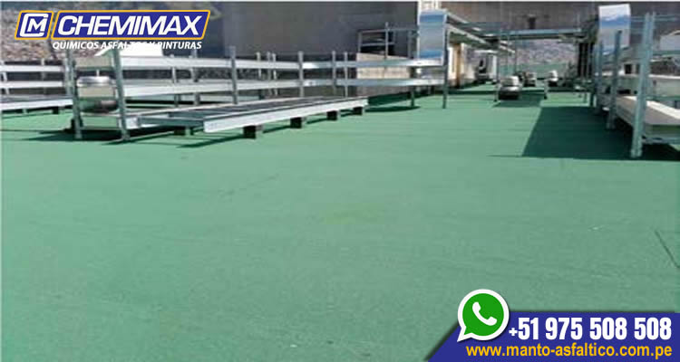 instalacion de manto asfaltico gravillado aluminizado