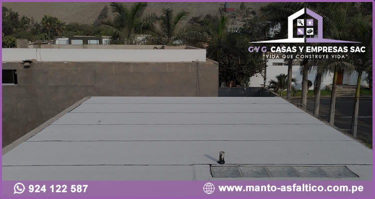 manto asfaltico aluminizado